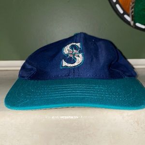 LOGO 7 Blue and Teal Kids Cap